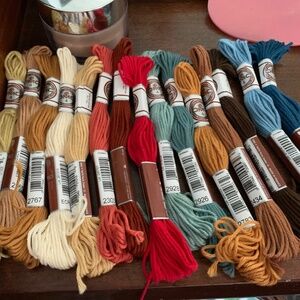 DMC Soft Cotton Retors Mat Matte Needlepoint Tapestry Thread Yarn